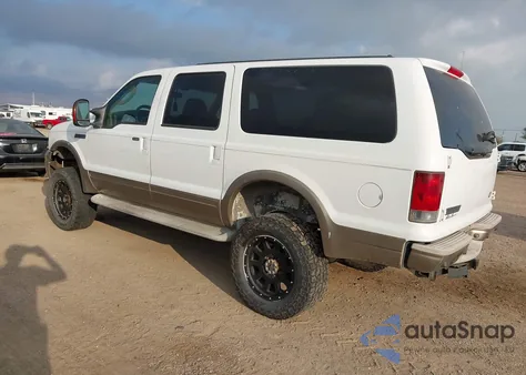 2005 Ford Excursion Eddie Bauer from USA, damaged, VIN 1FMSU45PX5ED46606